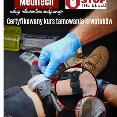 STOP THE BLEED® - Certyfikowany kurs tamowania masywnych krwotoków